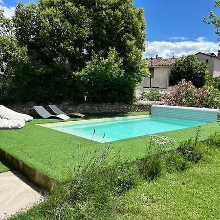 Maison De Charme Avec Piscine Entre Nimes, Uzes Et Les Cevennes 别墅 Saint-Chaptes